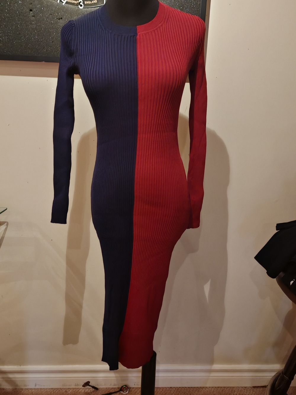 Staud Ribbed Midi Dress - Picture 13 of 16